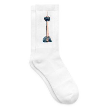 Colonius Risograph - Tennissocken - Weiß - Rechts