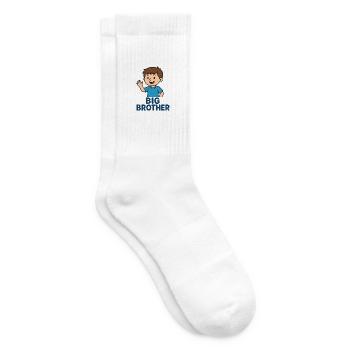 Big Brother Cartoon Wave Tee - Tennissocken - Weiß - Rechts