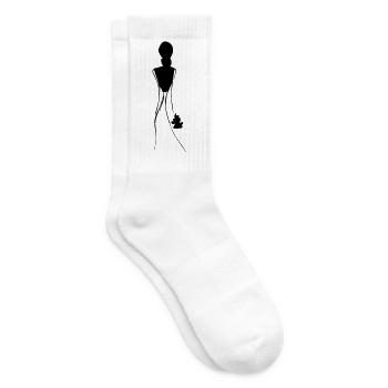 Braut - Tennissocken - Weiß - Rechts