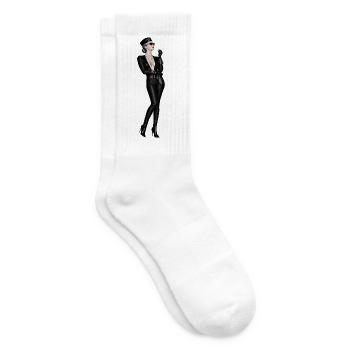 TÖDLICHE VERFÜHRERIN - Tennissocken - Weiß - Rechts