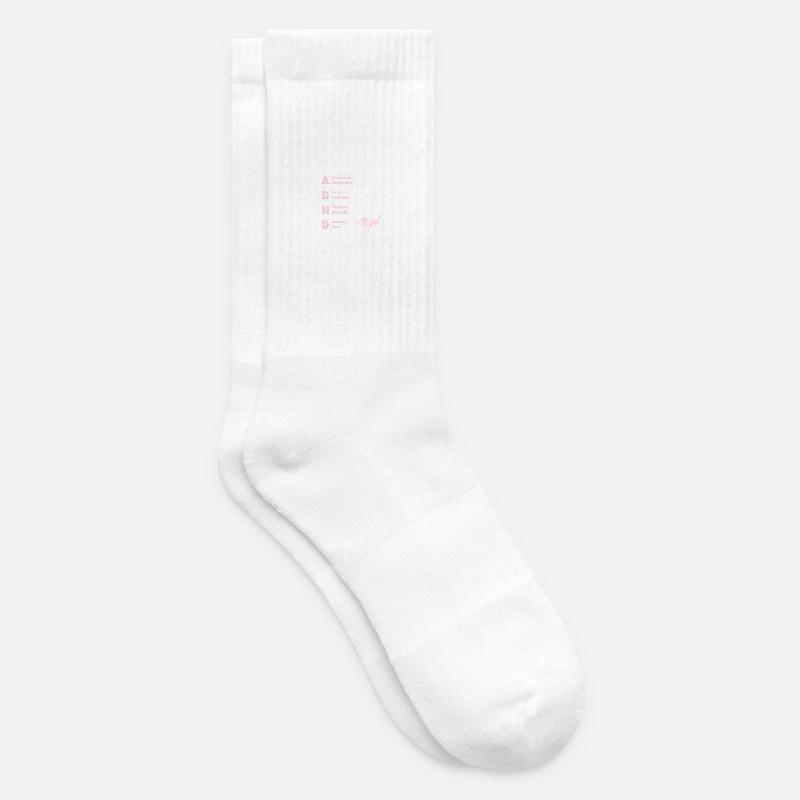 ADHS - Tennissocken - Weiß