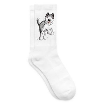 Mignon Husky - Chaussettes de tennis - blanc - Droite