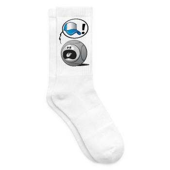 Casquette pétanque v2 - Chaussettes de tennis - blanc - Droite