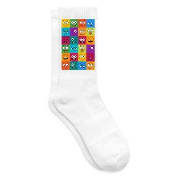 Motivation - Tennis socks - white - Right