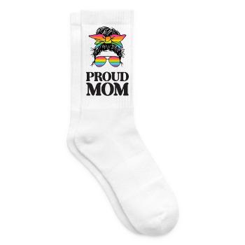 Stolze Mama - Tennissocken - Weiß - Rechts