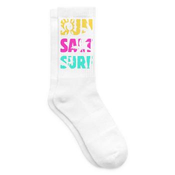 Sun Salt Surf Sommer - Tennissocken - Weiß - Rechts
