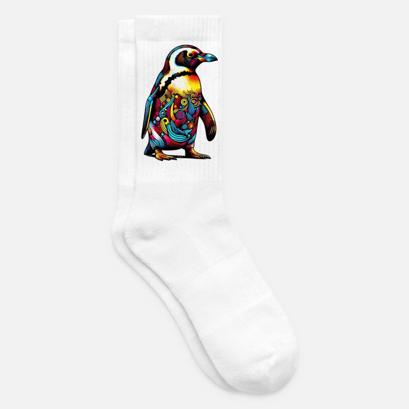Pinguin - Tennissocken - Weiß