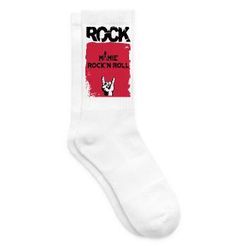 Granny rock'n roll - Tennis socks - white - Right