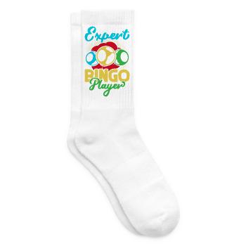 Jeu de bingo Expert Joueur Bingo - Chaussettes de tennis - blanc - Droite