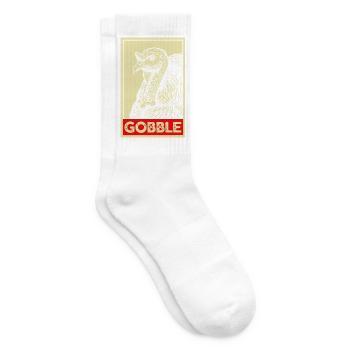  I'm Just Here For The Gravy Funny Thanksgiving - Tennissocken - Weiß - Rechts