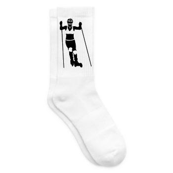 Nordic cross skating - Tennissocken - Weiß - Rechts
