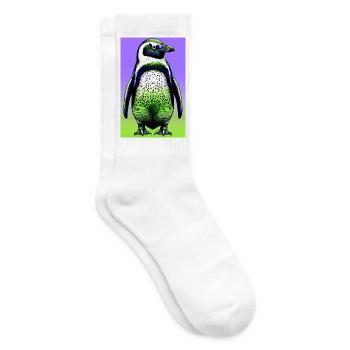penguin - Tennis socks - white - Right