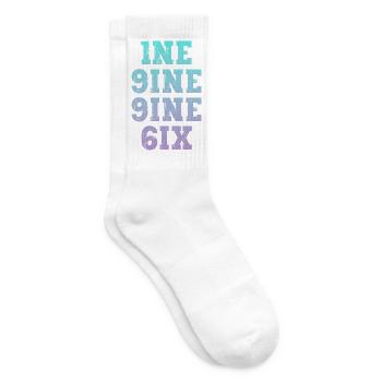 Millésime 1996 - Chaussettes de tennis - blanc - Droite
