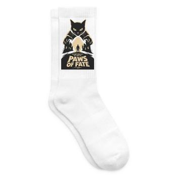 Horreur Chatte Pattes du Destin - Chaussettes de tennis - blanc - Droite