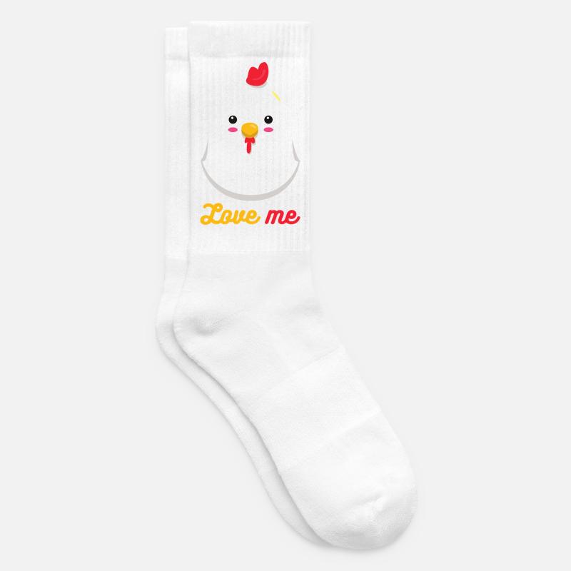 Hahn - Tennissocken - Weiß