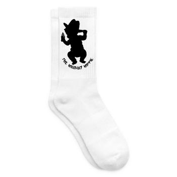 Le bébé hippie campagnard - Chaussettes de tennis - blanc - Droite