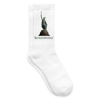 Hermannsdenkmal - Tennissocken - Weiß - Rechts