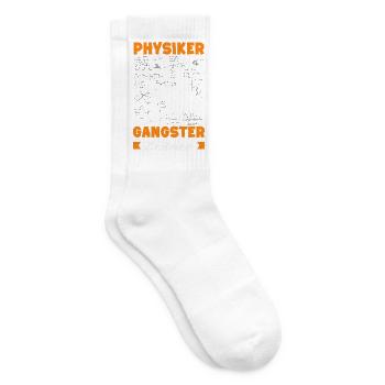 Physiker Gangster Zeichen - Tennissocken - Weiß - Rechts