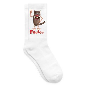 Foufou Superstar - Tennissocken - Weiß - Rechts