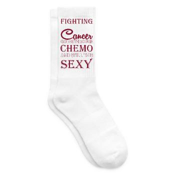 Krebs - Tennissocken - Weiß - Rechts
