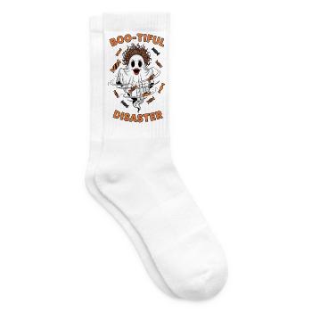 Boo-tiful Disaster - Tennissocken - Weiß - Rechts