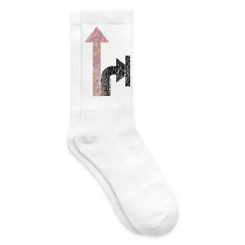 Richtungswahl - Tennissocken - Weiß - Rechts