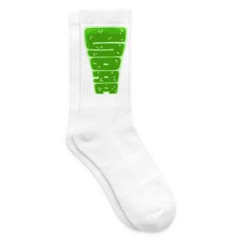 Soda, ein gezogenes Wort - Tennissocken - Weiß - Rechts