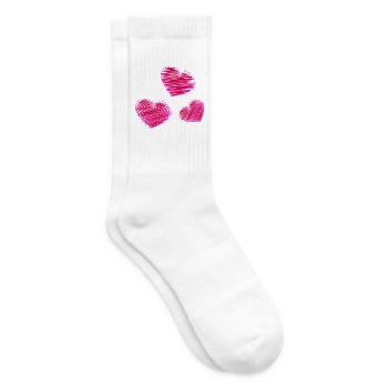 ALLES GUTE ZUM GEBURTSTAG. ALLES GUTE ZUM GEBURTSTAG. JAHRESTAG. - Tennissocken - Weiß - Rechts