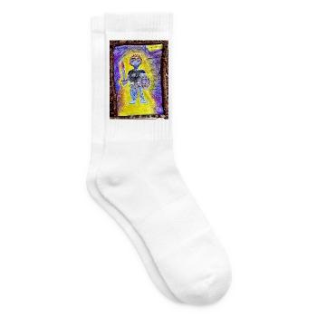 Finde Jesus von Eunice Ahiale - Tennis socks - white - Right