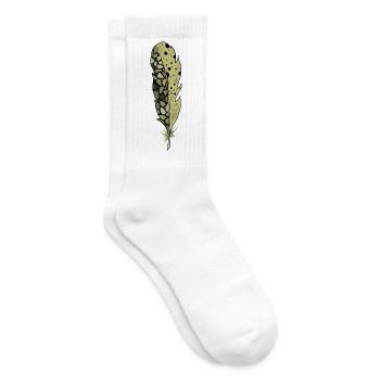 Feder Mosaik Naturkraft - Tennissocken - Weiß - Rechts