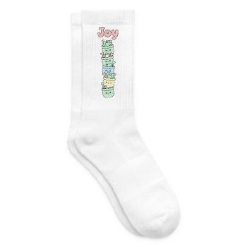 Joy Sukkulente Kaktus Niedlich - Tennissocken - Weiß - Rechts