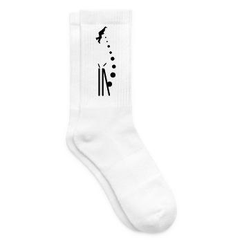 Clean_Bowled - Tennissocken - Weiß - Rechts