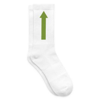pfeil- - Tennissocken - Weiß - Rechts