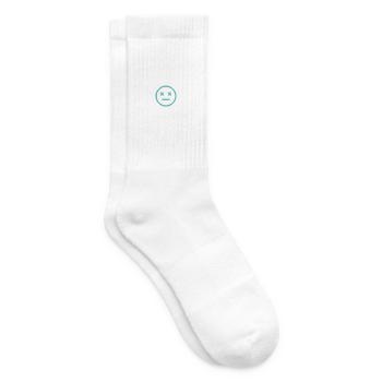 Minimal in Türkis - Tennissocken - Weiß - Rechts