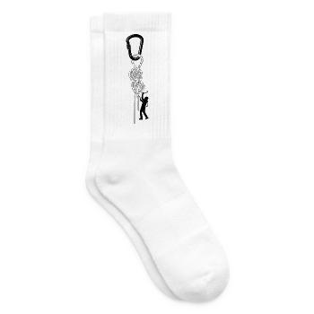klettern bouldern felsklettern berge Bergsport - Tennissocken - Weiß - Rechts