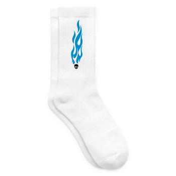 flammen - Tennis socks - white - Right