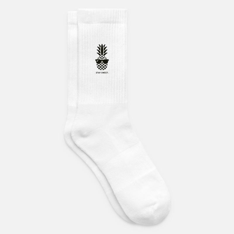 Sunglasses Pineapple - Tennis socks - white