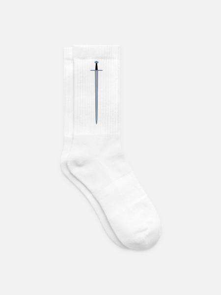 Schwert - Tennissocken - Weiß