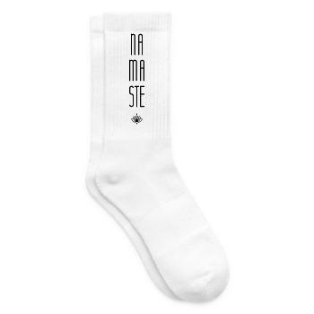 Namaste - Tennissocken - Weiß - Rechts