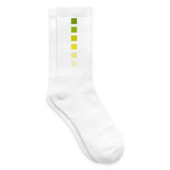 Stripe Colors - Tennis socks - white - Right