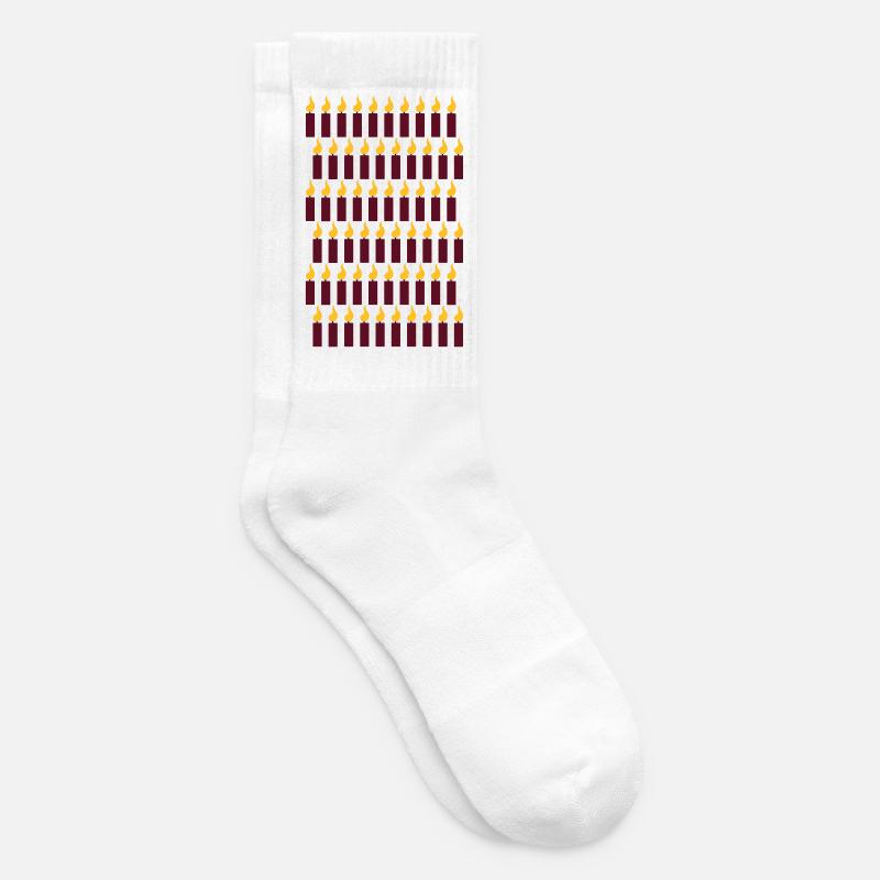 60. Geburtstag - Tennissocken - Weiß