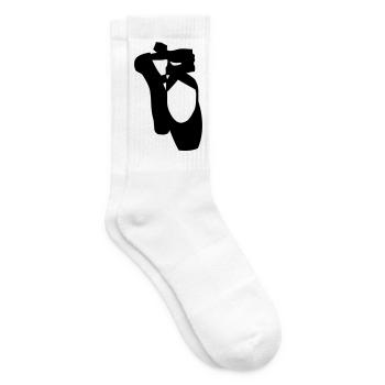 ballet shoes - Tennis socks - white - Right