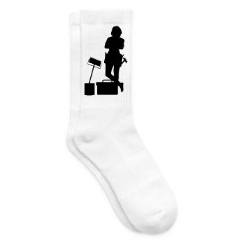 2541614 128190639 Heimwerker - Tennissocken - Weiß - Rechts