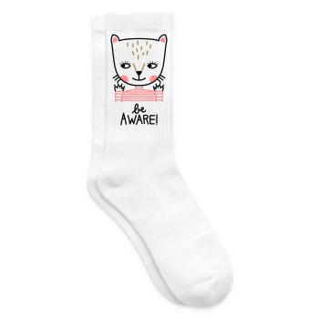 be aware - Tennissocken - Weiß - Rechts