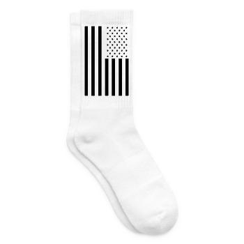 Stars and Stripes American Flag - Tennis socks - white - Right