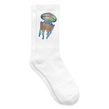 Jellyfish - Tennis socks - white - Right