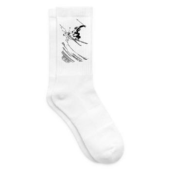 ski - Chaussettes de tennis - blanc - Droite