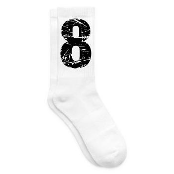 8 - Tennissocken - Weiß - Rechts