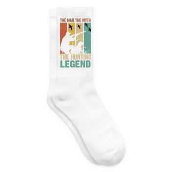 Hunters Hunting - Tennis socks - white - Right