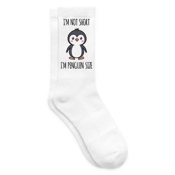 Süß Seevogel Pinguin Tier Vogel Statement - Tennissocken - Weiß - Rechts